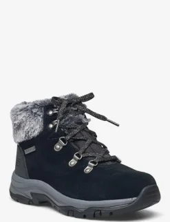 Skechers Womens Relaxed Fit Trego Falls Finest - Waterproof - Platta ankelboots|Kvinnor Varmfodrade Stövlar