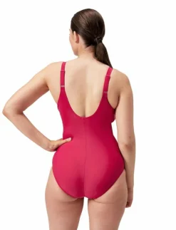 Speedo Womens Shaping Cross Knot 1 Piece - Baddräkter|Kvinnor Badkläder|Badkläder