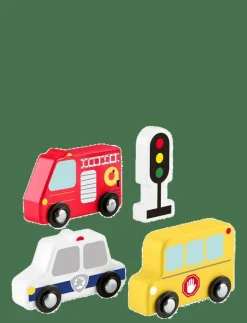 Fisher-Price Wooden Vehicle Pack - Leksaksbil|Barn Leksaksfordon & Bilar