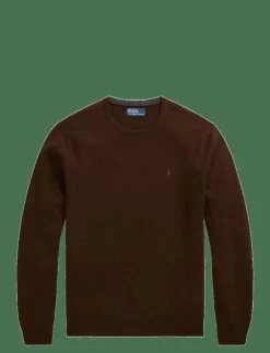 Polo Ralph Lauren Stickat|Wool Crewneck Sweater - Rundhalsad