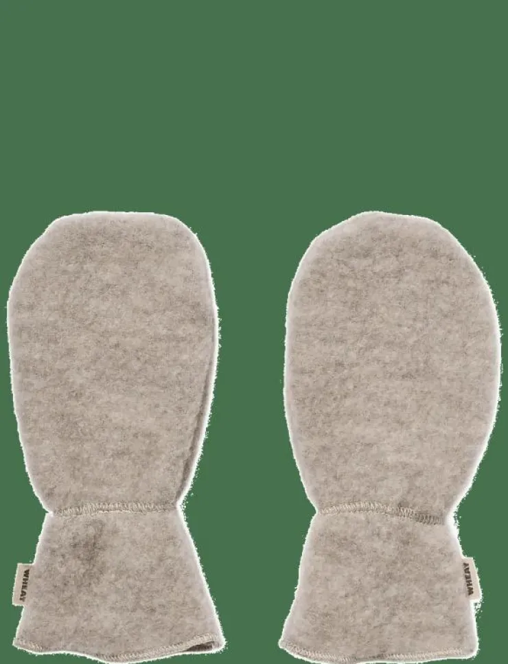 Wheat Wool Fleece Miitens Jay - Vantar|Barn Vantar