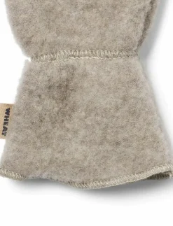 Wheat Wool Fleece Miitens Jay - Vantar|Barn Vantar