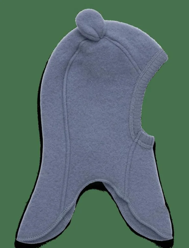 Barn mikk-line Mössor|Wool Fullface w Ears - Balaclava