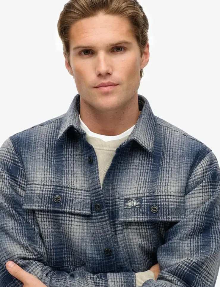 Superdry WOOL MILLER OVERSHIRT - Jackor & rockar| Overshirts