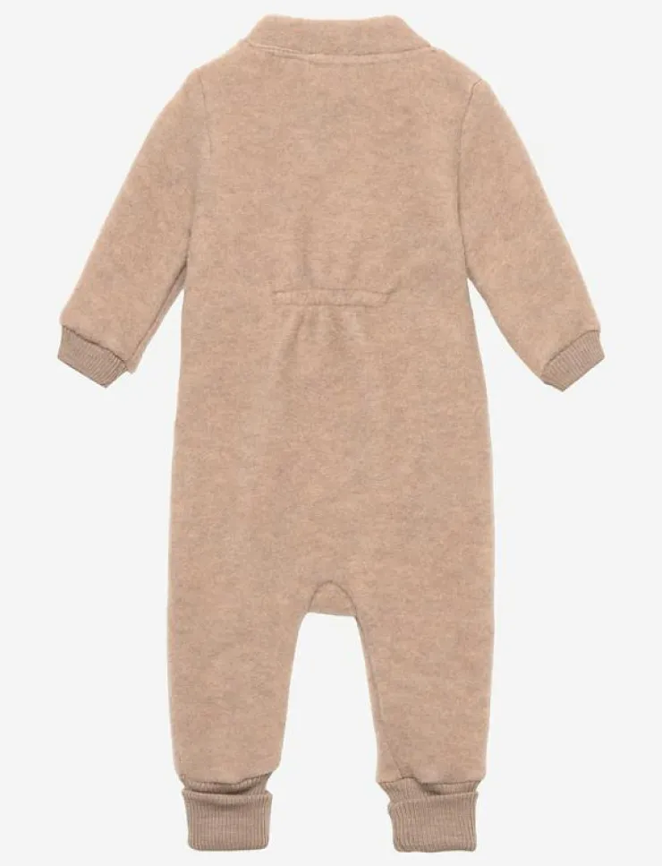 mikk-line Wool Suit w Rib - Fleeceoverall|Barn Fleecekläder