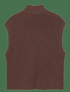 Rethinkit Studios Wool Zip Vest Oslo - Stickat|Kvinnor Sweatshirts