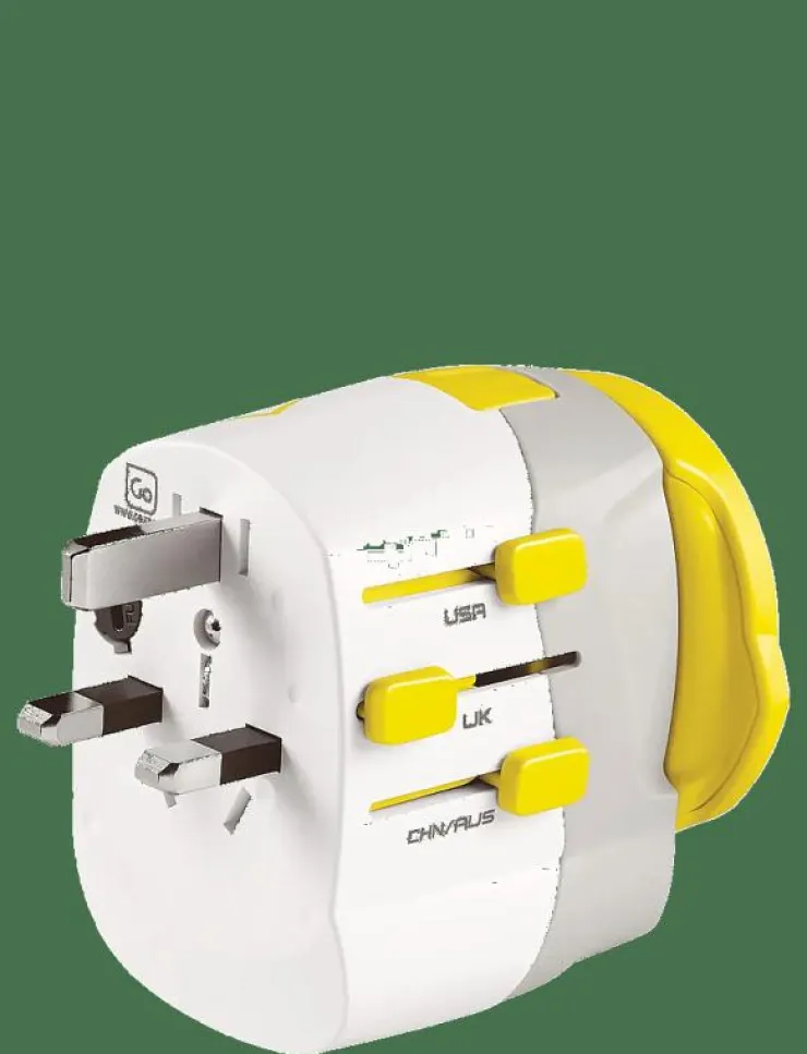 Go Travel Worldwide adaptor + USB - Resetillbehör|Kvinnor Resetillbehör|Resväskor & Tillbehör