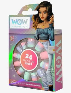 WOW Generation WOW® Generation, Press on Nails, 24 pcs./pack - Smink|Barn Maskeradkläder & Tillbehör