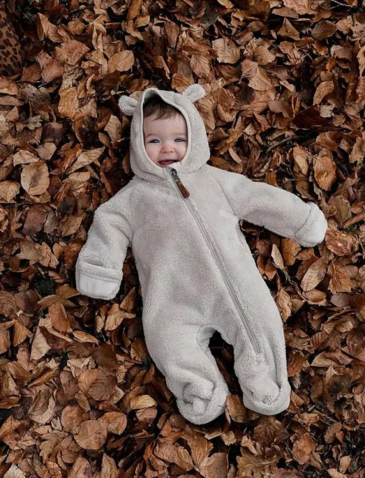mikk-line WP Teddy Suit w Ears - Overaller|Barn Fleecekläder|Overaller
