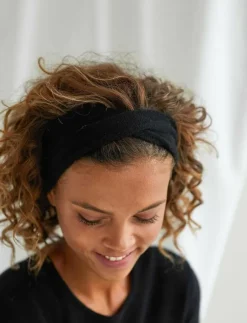 Kvinnor Davida Cashmere Mössor & Hattar|Wrap Headband - Pannband