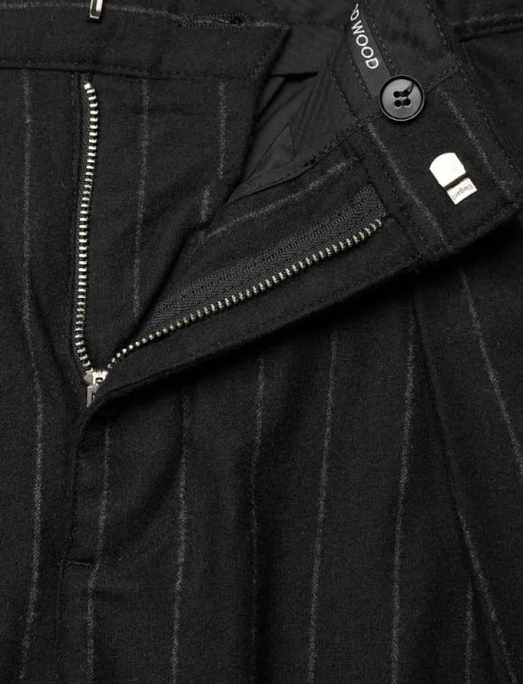 WOOD WOOD Byxor|WWFraser Pleated Chinos - Chinos