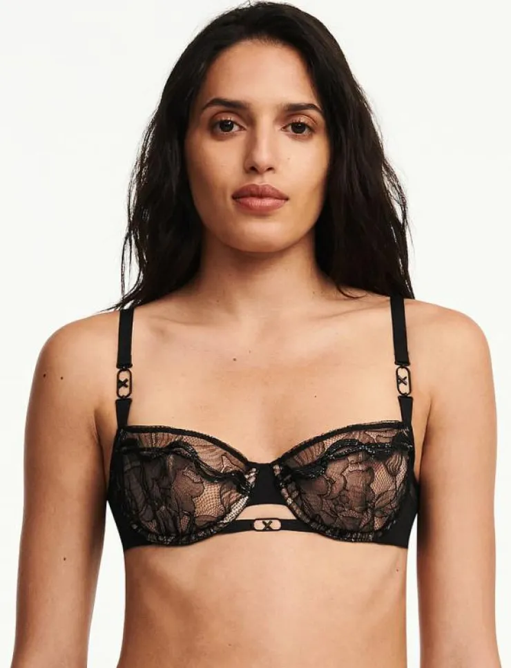 Chantelle X Xtravagant Half-cup half-foam bra - Balconette BH:ar|Kvinnor Bh:Ar