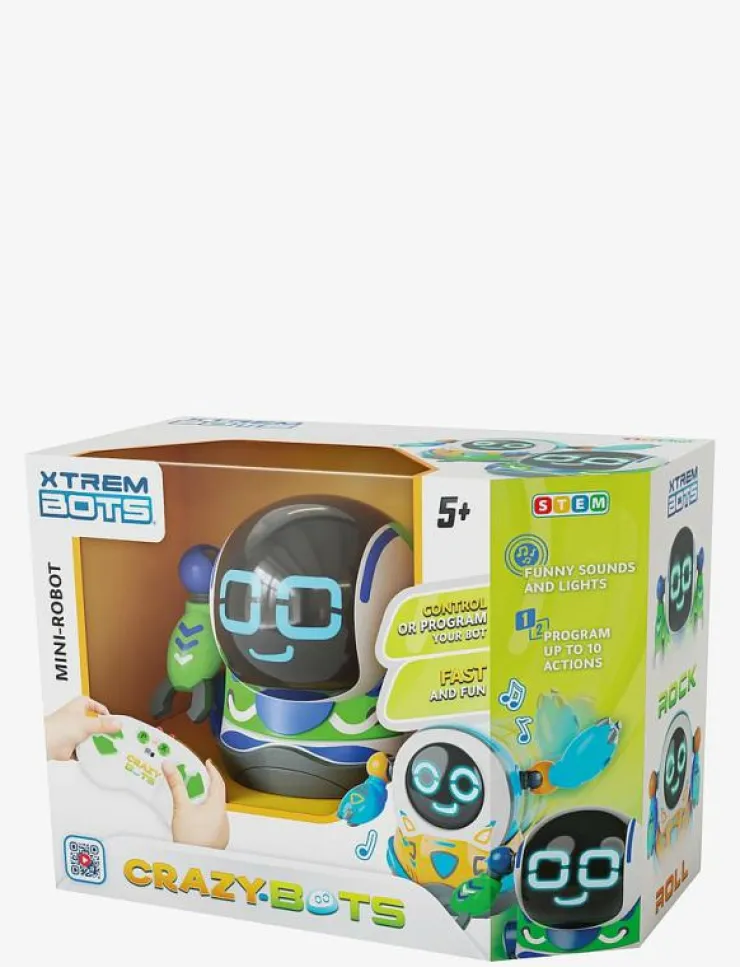 Xtrem Bots Crazy Bots Roll - Interaktiv djur och robot|Barn Interaktiva Djur Och Robotar