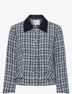 Kvinnor YAS Kavajer|BUCANA LS SHORT JACKET - Bouclés
