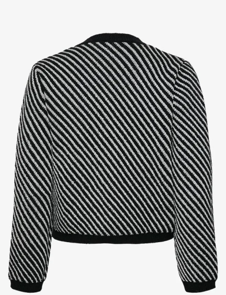 YAS CHARLA LS SEQUIN KNIT CARDIGAN - Koftor|Kvinnor Stickat