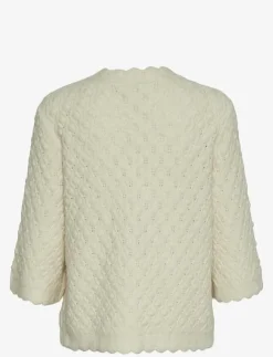 Kvinnor YAS Stickat|EGSA 3/4 KNIT CARDIGAN S. - Koftor