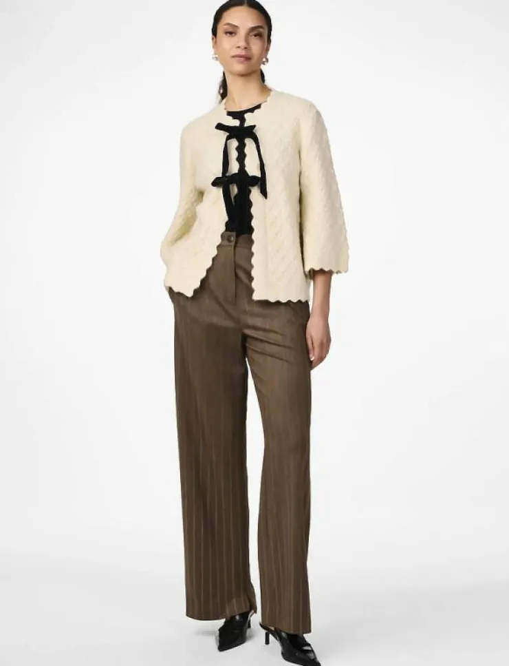 Kvinnor YAS Stickat|EGSA 3/4 KNIT CARDIGAN S. - Koftor