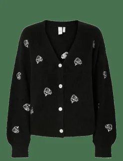 Kvinnor YAS Stickat|FLEUR LS KNIT CARDIGAN S. NOOS - Koftor