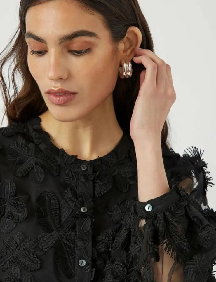 YAS KARLY LS SHIRT - SHOW - Långärmade blusar|Kvinnor Blusar & Skjortor