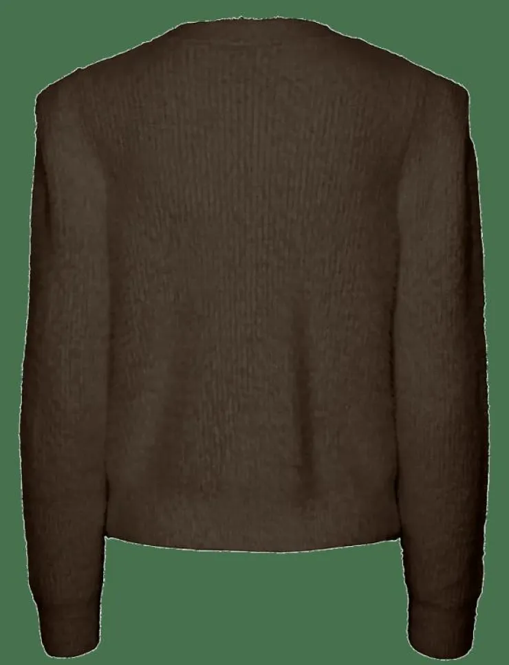 Kvinnor YAS Stickat|MEY LS KNIT CARDGIAN - Koftor