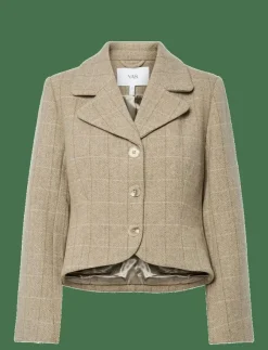 Kvinnor YAS Kavajer|THELA LS WOOL BLEND SHORT JACKET - EX - Enkelknäppta kavajer