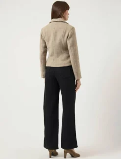 Kvinnor YAS Kavajer|THELA LS WOOL BLEND SHORT JACKET - EX - Enkelknäppta kavajer