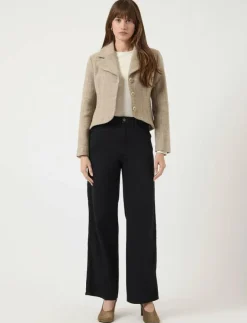 Kvinnor YAS Kavajer|THELA LS WOOL BLEND SHORT JACKET - EX - Enkelknäppta kavajer
