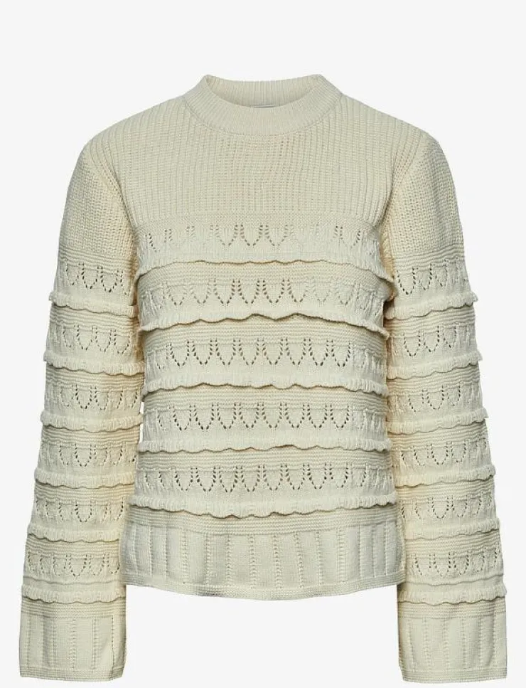 YAS TIMU LS KNIT PULLOVER - Stickat|Kvinnor Stickat
