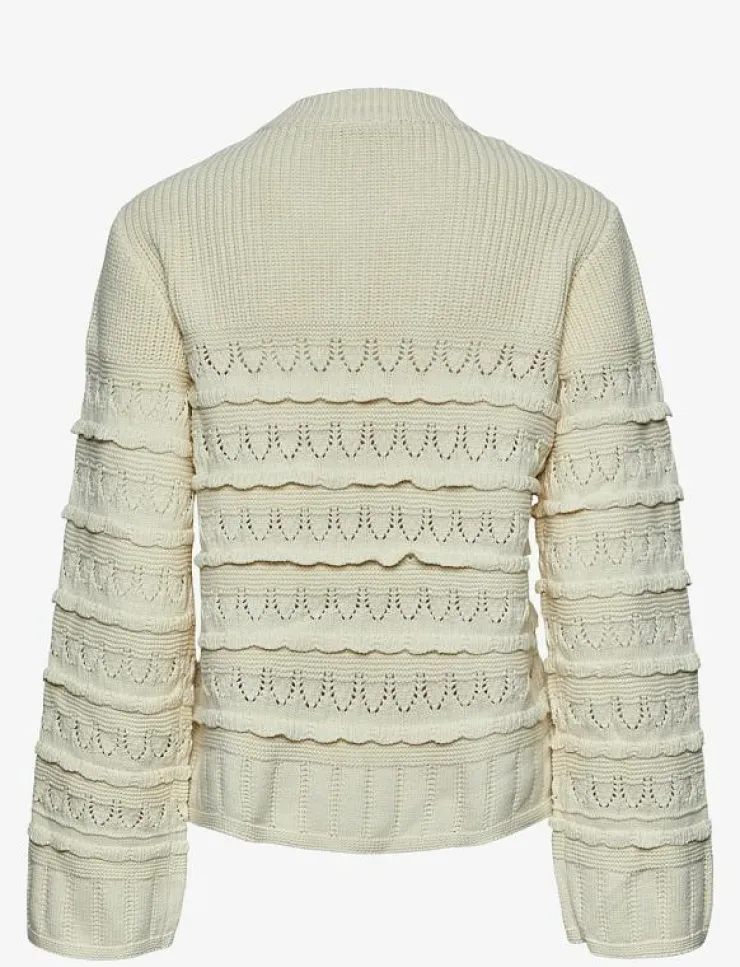 YAS TIMU LS KNIT PULLOVER - Stickat|Kvinnor Stickat