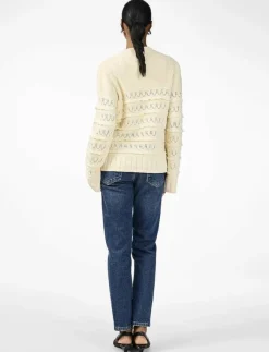 YAS TIMU LS KNIT PULLOVER - Stickat|Kvinnor Stickat