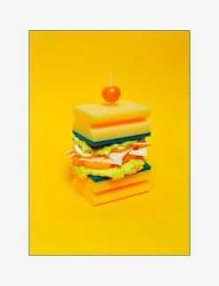 Supermercat Posters & Ramar|Yellow sponge - Fotokonst