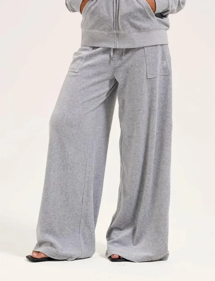 Juicy Couture YUKA WIDE LEG TRACKPANT - Sweatpants|Kvinnor Mjukisbyxor