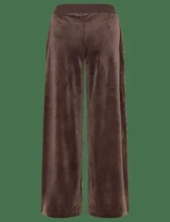 Kvinnor Juicy Couture Mjukisbyxor|YUKA WIDE LEG TRACKPANT GOLD - Vida byxor