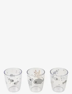 Barn Done by Deer Mata|Yummy mini glass 3 pcs Sea friends - Serveringsset