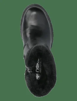 Rieker Z9188 - Platta ankelboots|Kvinnor Varmfodrade Stövlar