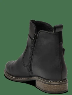 Kvinnor Rieker Boots|Z4959 - Platta ankelboots