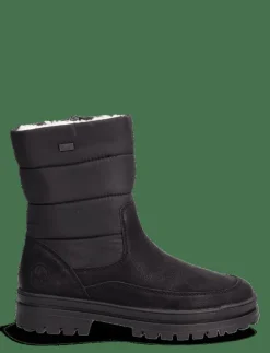 Rieker Z5470 - Platta ankelboots|Kvinnor Varmfodrade Stövlar|Boots