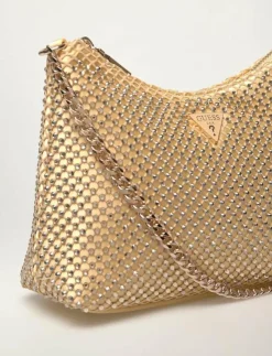 GUESS ZALINA TOP ZIP SHOULDER BAG - Axelremsväskor|Kvinnor Axelremsväskor