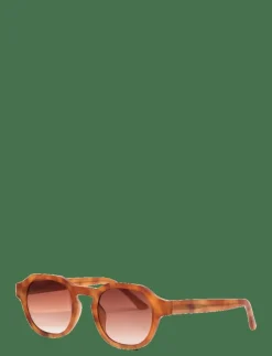 Kvinnor A.Kjærbede Solglasögon|Solglasögon|Zan - Round Frame