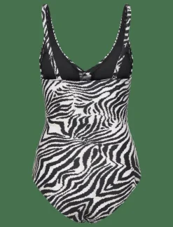 Kvinnor Panos Emporio Badkläder|Plus Size & Curvy|Zebra Simi Swimsuit - Baddräkter