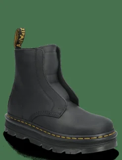 Dr. Martens Kängor|Zebzag Laceless - Platta ankelboots