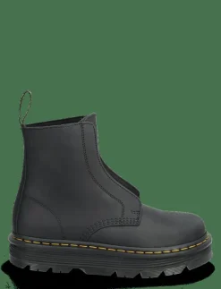 Dr. Martens Kängor|Zebzag Laceless - Platta ankelboots