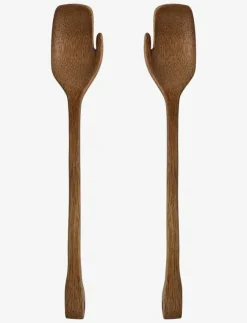 Bloomingville Bestick|Zeena Salad Servers, Mango Set of 2 - Salladsbestick