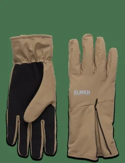 Elmer by Swany Handskar|ZIPPER CUFF GLOVE -CHARCOAL - Fingervantar
