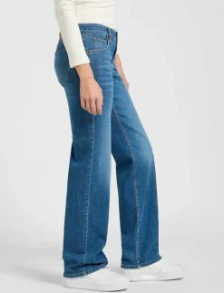 Kvinnor Lee Jeans Denimkläder|Jeans|ZOE - Utsvängda jeans