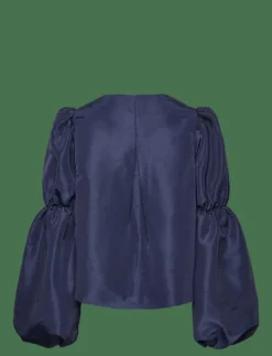 Malina Zoey double pouf sleeve blouse - Långärmade blusar|Kvinnor Kläder